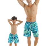 AmShibel Family Matching Swimwear Set Father Son Trunks Swimsuits Two Pieces Mother Daughter Bikini Bathing Suits