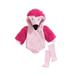 2Pcs Newborn Infant Baby boy Clothes Flamingo Hooded Zipper Romper Jumpsuit Cartoon Animal Costume Halloween Outfit Set