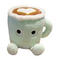 CHAOMA Cute Coffee Cup Shaped Pillow Plush Coffee Cup Toy for Beds Sofas Home Decor