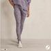 Free People Pants & Jumpsuits | Free People Nwt Printed Early Night Thermal Ribbed Leggings Lavender Combo S New | Color: Cream/Purple | Size: S