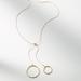 Anthropologie Jewelry | Anthropologie Gold-Tone Circle Pendant Necklace | Color: Gold | Size: Os