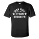 T-shirt d'entraînement Iron Mike Tyson Brooklyn Legend Boxe Gym Été Coton O-cou Manches Courtes