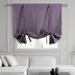 Exclusive Fabrics Faux Linen Room Darkening Tie-Up Window Shade (1 Panel)