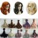Anvazise Cute Women DIY Long Curly Doll Hair Cosplay Wig Anime Party Extension Hairpiece style 6