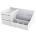 Warkul Cosmetic Storage Box Large Capacity Tidy Keeping Wear-resistant Girl Cosmetics Jewelry Storage Box for Lipstick