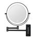 Wall Mounted Lighted Magnifying Mirror 10X Makeup Mirror 3 Color Mode