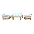 Anderson Teak Capistrano 5-Piece Deep Seating Sofa Collection