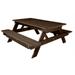 highwood Eco-friendly Picnic Table Weathered Acron