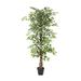 Studio 350 Green Polyester Traditional Artificial Tree 38 x 36 x 73