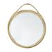 Farmhouse Style Round Mirrors Bathroom Vanity Mirror Rustic Wall Mirror Wall Hanging Mirror Decorative for Hotel Living Room Bedroom