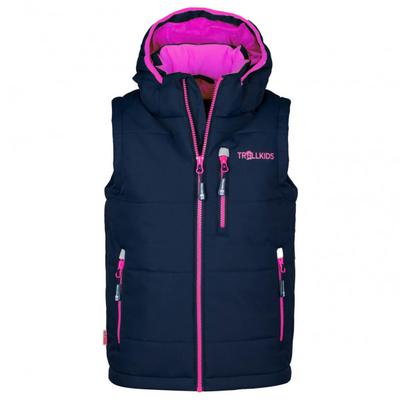 Trollkids - Kid's Narvik Vest XT - Kunstfaserweste Gr 128 blau