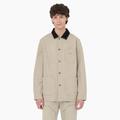 Dickies Men's Stonewashed Duck Unlined Chore Coat - Desert Sand Size XS (TCR05)