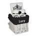 White Los Angeles Kings Personalized Small Gift Basket