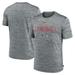 Men's Nike Heather Gray St. Louis Cardinals Authentic Collection Velocity Performance Practice T-Shirt