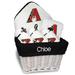 Newborn & Infant White Arizona Diamondbacks Personalized Medium Gift Basket