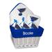 Newborn & Infant White St. Louis Blues Personalized Medium Gift Basket