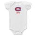 Infant White Montreal Canadiens Personalized Bodysuit