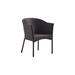 ERF, Inc. Patio Dining Armchair in Black | 31 H x 22 W x 23 D in | Wayfair ERP-OF-45