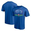 Men's Fanatics Branded Royal Chicago Cubs Wrigley Field Long Ball T-Shirt