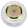 Gold College of New Jersey Lions Crystal Golf Ball Clock