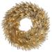 Millwood Pines Colorful Fir Artificial Christmas Wreath Traditional Faux in Orange/White | 36 H x 36 W x 3 D in | Wayfair
