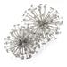 Mercer41 2 Piece Standwood Starburst Sphere Set Metal in Gray/Yellow | 6.5 H x 6.5 W x 6.5 D in | Wayfair 58CF4393AA35496E8DD544F7BBBF63F4