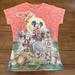 Disney Tops | Disney Halloween T-Shirt Women's Size Large Never Worn | Color: Orange | Size: L