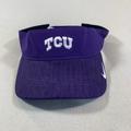 Nike Accessories | Nike Golf Tcu Hornfrogs Visor Cap Hat Adjustable | Color: Purple | Size: Adjustable