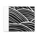 Ivy Bronx Black & White Background by Kelly Johnson - Wrapped Canvas Graphic Art Canvas in Black/White | 12 H x 16 W x 2 D in | Wayfair