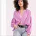 Free People Tops | $128 Nwt Free People | Anthropologie Barbicore Maddison Top Women’s Pink | Color: Pink/Purple | Size: S