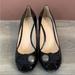 Coach Shoes | Coach Hanna Patent Leather Perp Toe | Color: Black/Brown | Size: 9