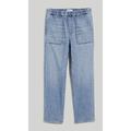 Madewell Jeans | New Madewell Womans Sz 2x Pull On Relaxed Jeans Beswick Wash Blue Stretch Nwt | Color: Blue | Size: 2x