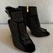 Jessica Simpson Shoes | Jessica Simpson Black And Gold Studded Boots. Size 10 Excellent Condition. | Color: Black/Gold | Size: 10