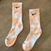 Nike Accessories | 2 For $20 | Nike Tie Dye Socks | Color: Orange | Size: Os