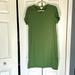 J. Crew Dresses | J Crew T-Shirt Dress | Color: Green | Size: M