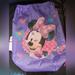 Disney Accessories | Disney Minnie Drawstring Bag | Color: Pink/Purple | Size: Osbb