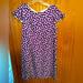 Kate Spade Dresses | Kate Spade Purple Leopa D Print Dress | Color: Black/Purple | Size: 4