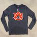 Under Armour Shirts | Men’s Small Under Armour Auburn Tigers Loose Heatgear Lomg-Sleeve Shirt | Color: Gray/Orange | Size: S