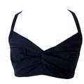 Athleta Swim | Athleta Swim Hampton Bra Cup Bikini Top - Navy Blue - Excellent Condition 32d/Dd | Color: Blue | Size: 32d/Dd
