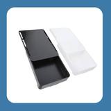 Inbox Zero Ismaela Desk Organizer Plastic in Black/White | 4.1 H x 7.8 W in | Wayfair 98D4549C450C4B608BF201A7501794B4