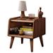 Millwood Pines Allenwood Solid Wood Nightstand in Wood in Brown | 15.75 H x 15.75 W x 13.78 D in | Wayfair 50282C47195F4BC9ACF9A0245DF138B1