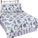 August Grove® Aribella Microfiber Reversible Quilt Microfiber in Indigo | King Quilt | Wayfair E1318BFD58B54178822ABD7F8BD74181