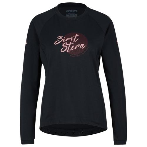 Zimtstern – Women’s Spunz Shirt L/S – Radtrikot Gr XL schwarz