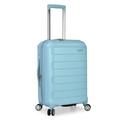 Traveler's Choice Pagosa Indestructible Hardshell Expandable Spinner Luggage, Baby Blue, Carry-on 22-Inch, Pagosa Indestructible Hardshell Expandable Spinner Luggage