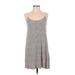 H&M Casual Dress - A-Line Scoop Neck Sleeveless: Pink Dresses - Women's Size X-Small
