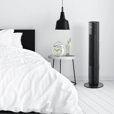 Bestron Ventilateur tour avec télécommande AFT770ZRC 78 cm 35 W Noir