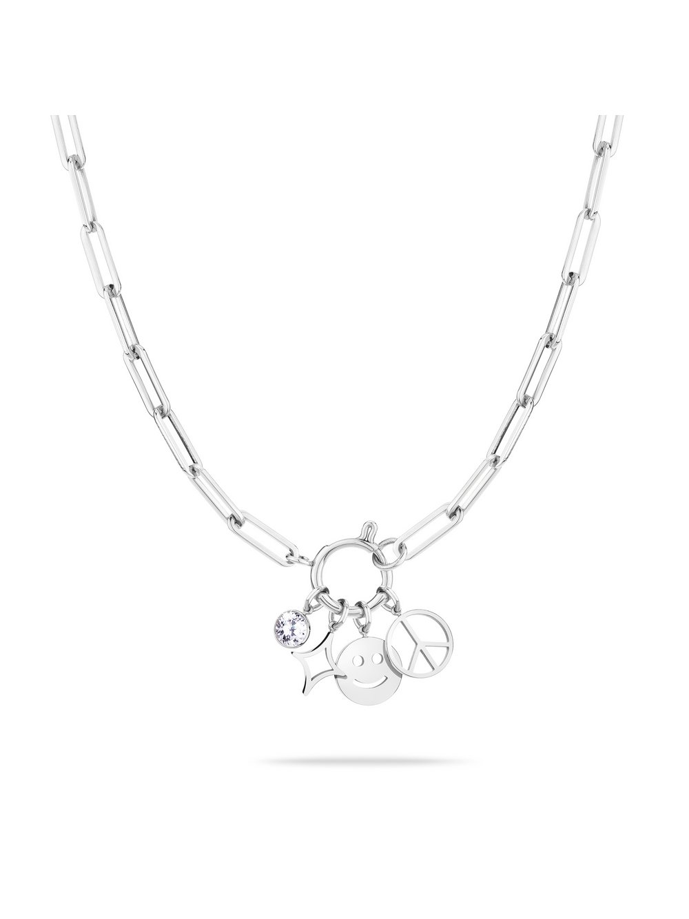 Tamaris Kette Time to Smile Damen silber, ONE SIZE Image