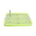 Dog Pee Pad Holder Dog Potty Tray Puppy Pad Holders Mesh Potty Tray Reusable Washable Indoor Wee Training Pet Toilet Small Medium Dogs Green