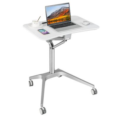 Costway Mobile Standing Laptop Desk with Tablet Ho...