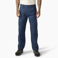 Dickies Men's Flex DuraTech Relaxed Fit Ripstop Cargo Pants - Dark Denim Size 42 32 (WP702)